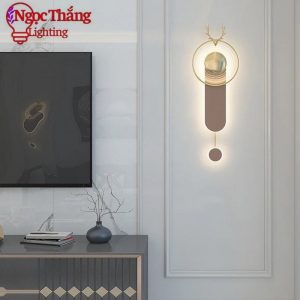 Đèn treo tường ốp tường trang trí phòng khách phòng ngủ cầu thang 3 chế độ màu Led 14W GT354-24 Ngọc Thắng - Ảnh 4