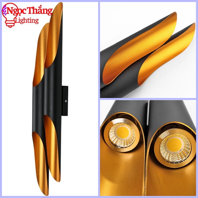 Đèn treo tường ốp tường 80cm trang trí phòng khách phòng ngủ cầu thang Led 16W 220V GT468 Ngọc Thắng - Ảnh 3