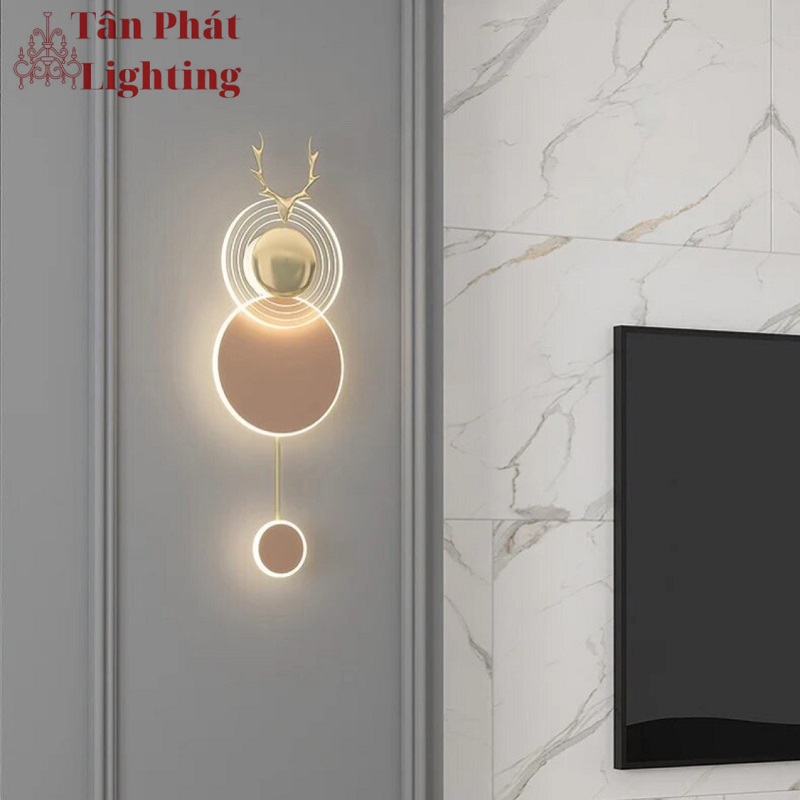 Đèn treo tường ốp tường trang trí phòng khách phòng ngủ cầu thang 3 chế độ màu Led 14W GT354-24 Ngọc Thắng - Ảnh 12