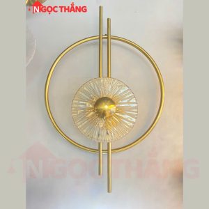 Alternative view of Đèn treo tường phòng ngủ Ø30cm ốp tường trang trí phòng khách cầu thang Led Vàng VK121 Ngọc Thắng