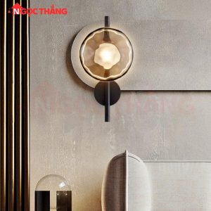 Đèn treo tường thuỷ tinh gắn tường trang trí phòng ngủ phòng khách cầu thang 220V VK135 Ngọc Thắng