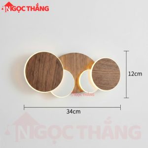 Alternative view of Đèn treo tường trang trí phòng ngủ phòng khách cầu thang ánh sáng vàng 7W 220V V6141 Ngọc Thắng
