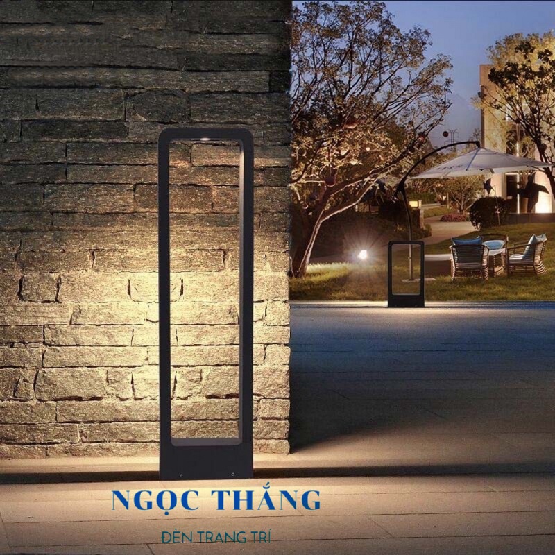 Đèn trụ sân vườn ngoài trời chống nước cao 60Cm Led 12W 220V VNT6610 Ngọc Thắng