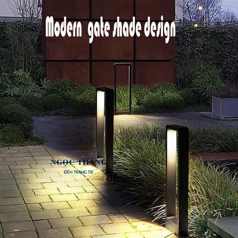 Đèn trụ sân vườn ngoài trời chống nước cao 60Cm Led 12W 220V VNT6610 Ngọc Thắng - Ảnh 4