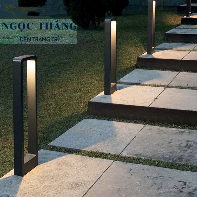 Đèn trụ sân vườn ngoài trời chống nước cao 60Cm Led 12W 220V VNT6610 Ngọc Thắng - Ảnh 3