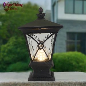 Alternative view of Đèn trụ sân vườn cao 41cm đèn trụ cổng trang trí ngoài trời Led 12W 220V TCNT200 Ngọc Thắng