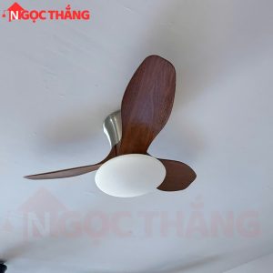 Alternative view of Quạt Trần Đèn 3 Cánh Nhựa ABS 80cm Cao 25cm Trang Trí Phòng Khách Phòng Ngủ VF906 Ngọc Thắng