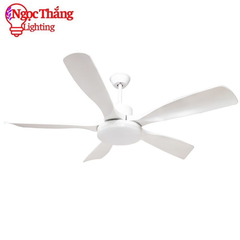 Quạt Trần Đèn 5 Cánh Trang Trí Sảnh Phòng Khách Cao Cấp Led 3 Chế Độ Màu VF96 Ngọc Thắng (Kèm remote điều khiển từ xa) - Ảnh 7