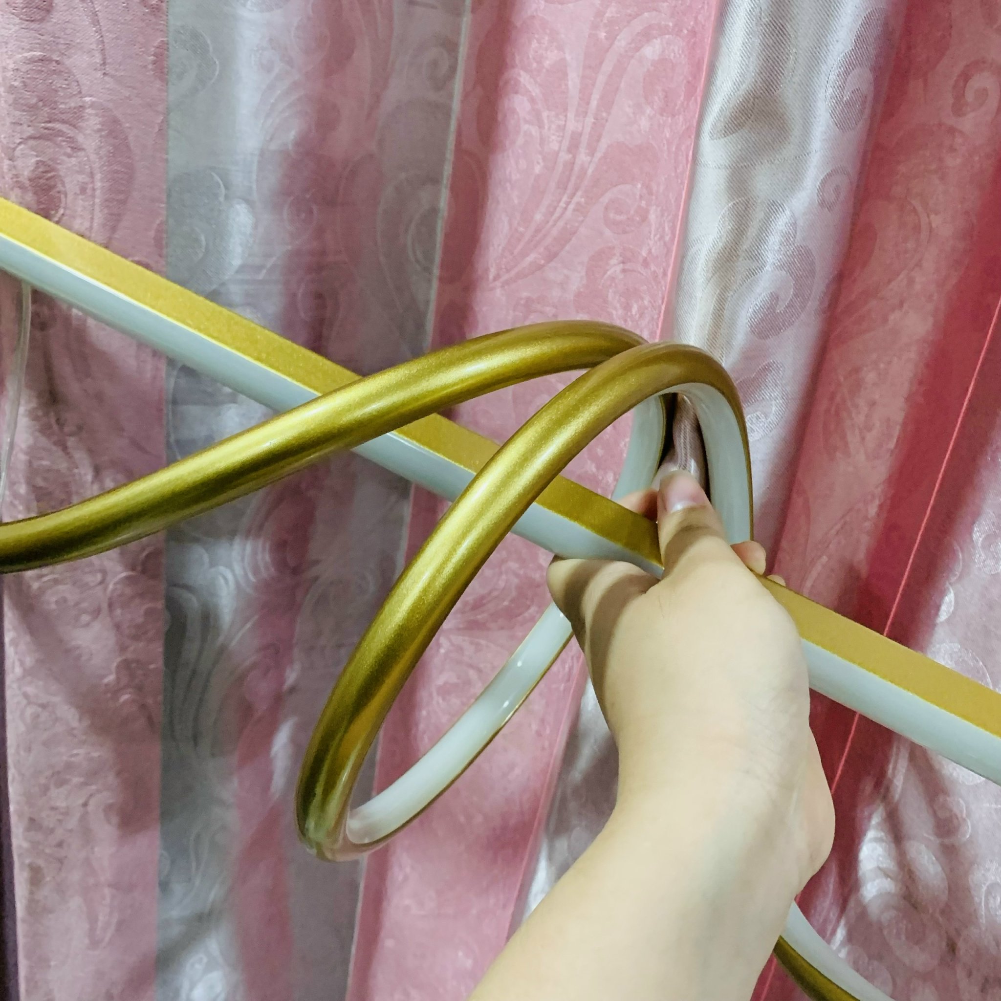 Đèn Thả Trần Ngang 100cm Trang Trí Phòng Khách Bàn Ăn Led 3 Chế Độ Màu T056C Ngọc Thắng Kèm Remote - Ảnh 10