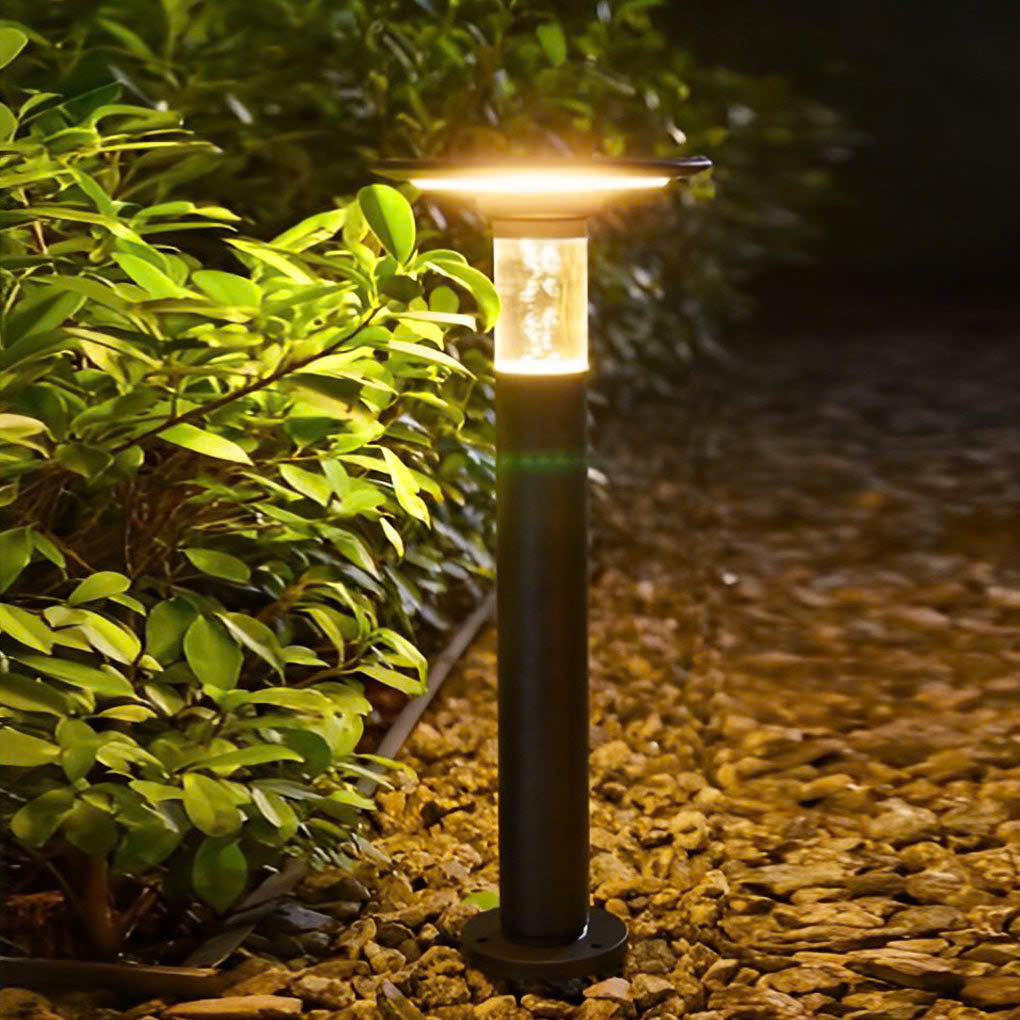 Đèn trụ sân vườn năng lượng mặt trời Cao 76cm Pin 4000mAh Led 10W TNL412 Ngọc Thắng