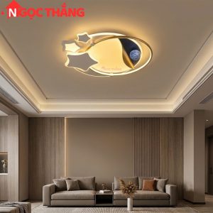 Đèn ốp trần ngôi sao Hàn Quốc trang trí phòng khách phòng ngủ trong nhà 220V MT215B Ngọc Thắng