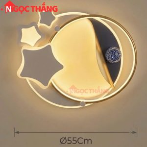 Alternative view of Đèn ốp trần ngôi sao Hàn Quốc trang trí phòng khách phòng ngủ trong nhà 220V MT215B Ngọc Thắng
