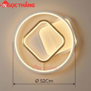 Alternative view of Đèn ốp trần phong cách Hàn Quốc trang trí phòng khách phòng ngủ trong nhà 220V MT8027 Ngọc Thắng