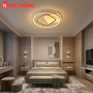 Đèn ốp trần phong cách Hàn Quốc trang trí phòng khách phòng ngủ trong nhà 220V MT8027 Ngọc Thắng - Ảnh 5