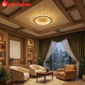 Đèn ốp trần phong cách Hàn Quốc trang trí phòng khách phòng ngủ trong nhà 220V MT9500 Ngọc Thắng - Ảnh 9