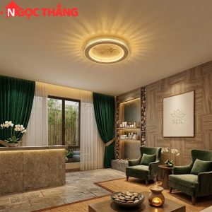 Đèn ốp trần phong cách Hàn Quốc trang trí phòng khách phòng ngủ trong nhà 220V MT9500 Ngọc Thắng - Ảnh 6