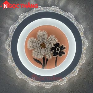 Đèn ốp trần phong cách Hàn Quốc trang trí phòng khách phòng ngủ trong nhà 220V MT9906 Ngọc Thắng - Ảnh 6
