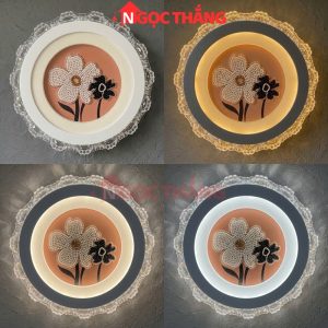 Alternative view of Đèn ốp trần phong cách Hàn Quốc trang trí phòng khách phòng ngủ trong nhà 220V MT9906 Ngọc Thắng