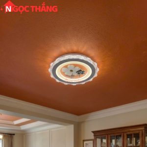 Đèn ốp trần phong cách Hàn Quốc trang trí phòng khách phòng ngủ trong nhà 220V MT9906 Ngọc Thắng - Ảnh 8