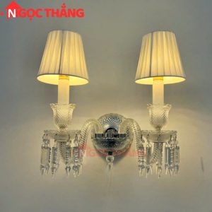 Alternative view of Đèn treo tường pha lê trang trí phòng khách phòng ngủ cầu thang Led 3 màu 24W 220V VDC9801T2 Ngọc Thắng