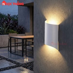 Đèn Led treo tường gắn tường trong nhà ngoài trời Led 10W 220V VNT040B Ngọc Thắng - Ảnh 4