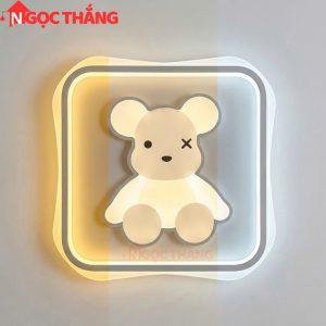 Đèn mâm ốp trần trang trí phòng khách phòng ngủ trong nhà LED 3 màu 220V MT1623 MT1999 Ngọc Thắng (Kèm Remote) - Ảnh 4
