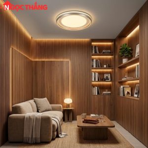 Đèn ốp trần phong cách Hàn Quốc trang trí phòng khách phòng ngủ trong nhà 220V MT2408 Tân Phát - Ảnh 8