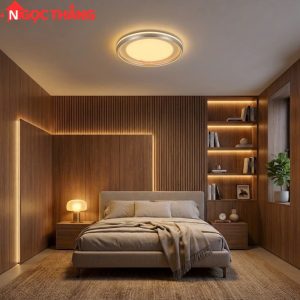 Đèn ốp trần phong cách Hàn Quốc trang trí phòng khách phòng ngủ trong nhà 220V MT2408 Tân Phát - Ảnh 7