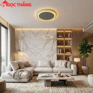 Alternative view of Đèn ốp trần phong cách Hàn Quốc trang trí phòng khách phòng ngủ trong nhà 220V MT2405B Tân Phát