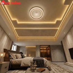 Đèn ốp trần phong cách Hàn Quốc trang trí phòng khách phòng ngủ trong nhà 220V MT2410 Tân Phát - Ảnh 6