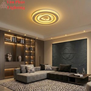 Đèn ốp trần phong cách Hàn Quốc trang trí phòng khách phòng ngủ trong nhà 220V MT8280/2 Ngọc Thắng - Ảnh 4