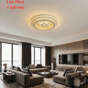 Đèn ốp trần phong cách Hàn Quốc trang trí phòng khách phòng ngủ trong nhà 220V MT8280/2 Ngọc Thắng