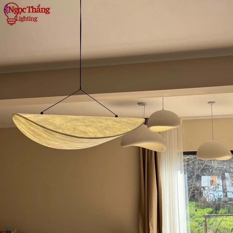 Đèn thả trần bàn ăn 80cm trang trí phòng ngủ phòng khách Led 3 chế độ màu THD27 Ngọc Thắng - Ảnh 17