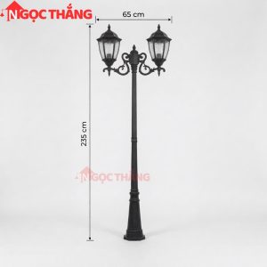 Đèn trụ năng lượng mặt trời trang trí sân vườn công viên TD64 Ngọc Thắng - Ảnh 4