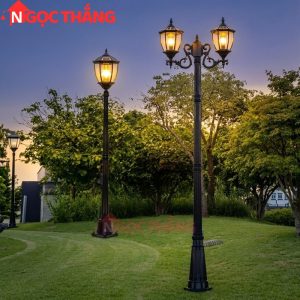 Đèn trụ năng lượng mặt trời trang trí sân vườn công viên TD64 Ngọc Thắng - Ảnh 5